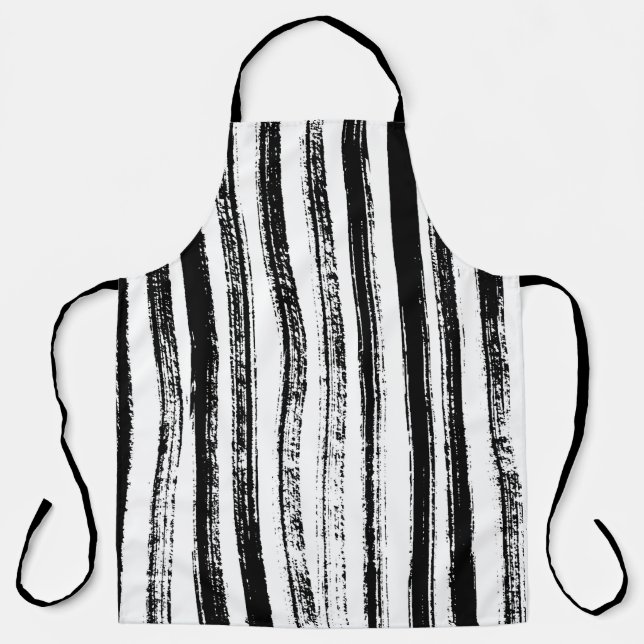 Delantal Estampado de Cebra (Anverso)