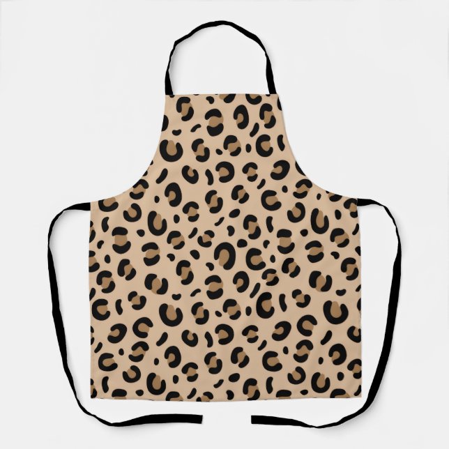 Delantal estampado de leopardo (Anverso)