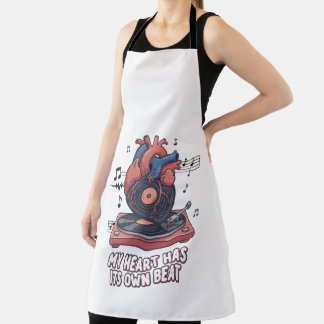 Delantal estampado total