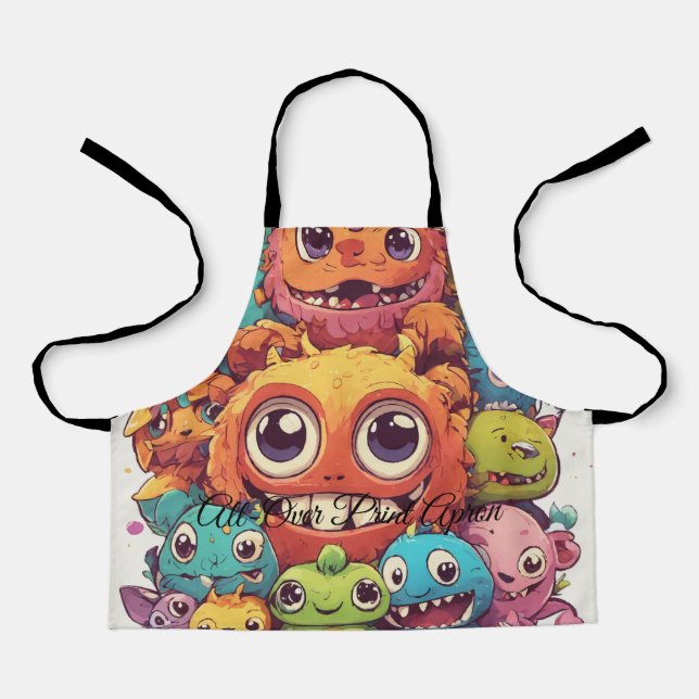 Delantal estampado total (Anverso)