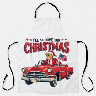 Delantal Estaré en casa para los Navidades que Trump ganó l