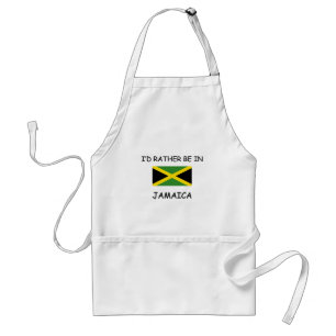 Delantal Estaría bastante en Jamaica