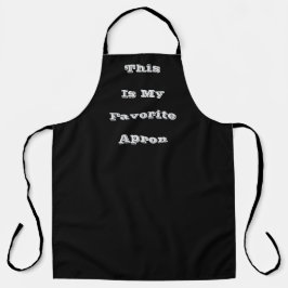Delantal Este Es Mi Apron Favorito