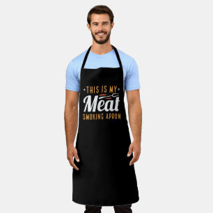 Delantal Este Es Mi Apron Fumador De Carne