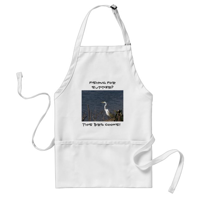 Delantal Este pájaro cocina a Apron (Frente)