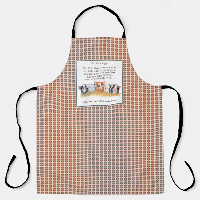 Delantal Este Pequeño Apron (Anverso)