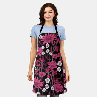 Delantal Estético floral