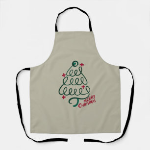 Delantal Estetoscopio Feliz Navidad CNA Trabajador Médico