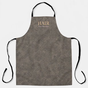 Delantal Estilista de cabello personalizable Sofisticado te