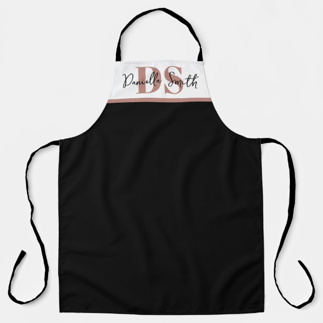 Delantal Estilista Minimalista Moderna (Anverso)