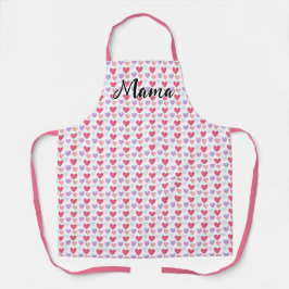 Delantal Estilo Corazón de Mamá
