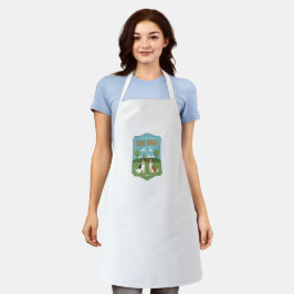 Delantal Estilo de barrido de cola