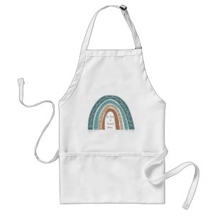 Delantal Estilo de cocina del arco iris del Boho