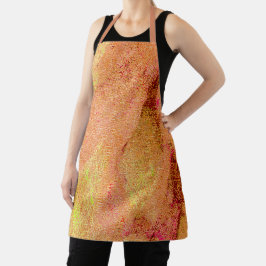 Delantal Estilo de cuero arrugado con pintura desgastada, s