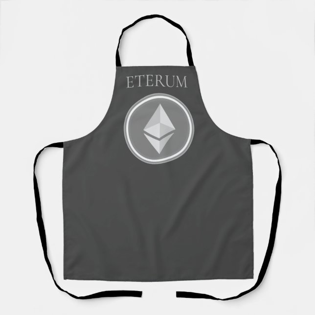 Delantal estilo etherum apron (Anverso)