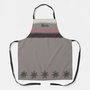 Delantal Estilo Natural Sudoeste Añadir Nombre Apron