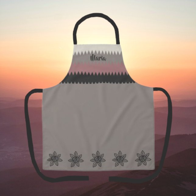 Delantal Estilo Natural Sudoeste Añadir Nombre Apron (Subido por el creador)