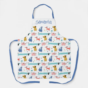 Delantal Estilo Personalizado de perros personalizado