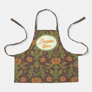 Delantal Estilo vintage de calabaza de otoño
