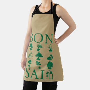 Delantal Estilos básicos del árbol Bonsai