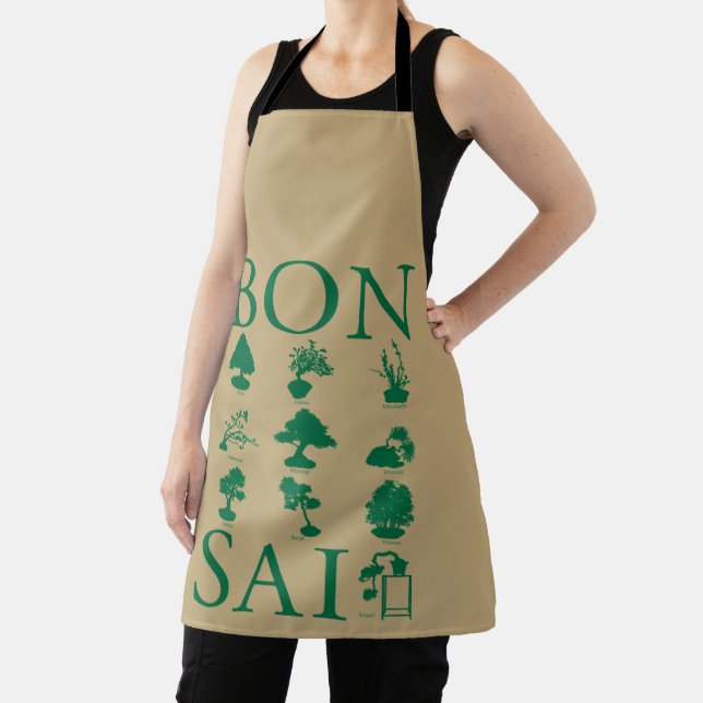 Delantal Estilos básicos del árbol Bonsai (in situ)