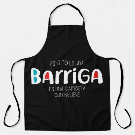 Delantal Esto no es una barriga