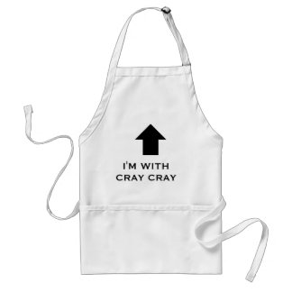 Delantal Estoy CON CRAY de CRAY, delantal, top ascendente