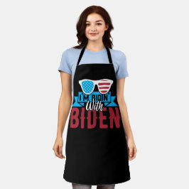 Delantal Estoy Ridin con Biden