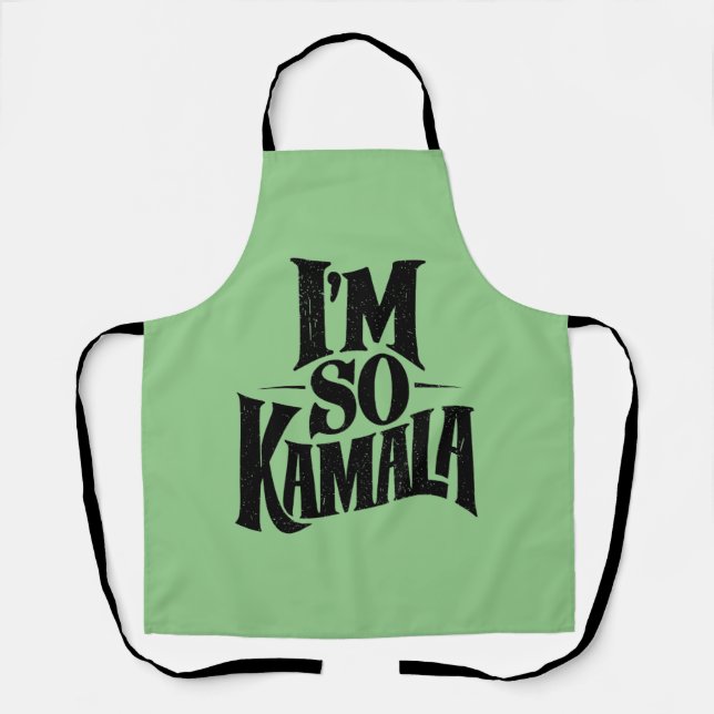 Delantal Estoy tan Kamala Brat Green Meme (Anverso)