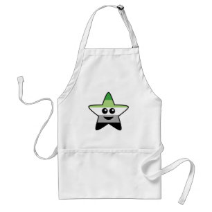 Delantal Estrella Aromántica Apron