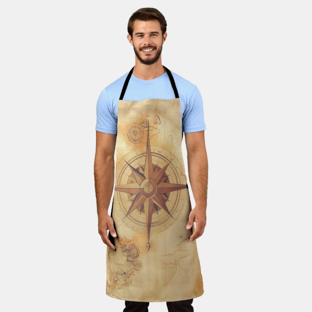 Delantal Estrella de café (Gastado)