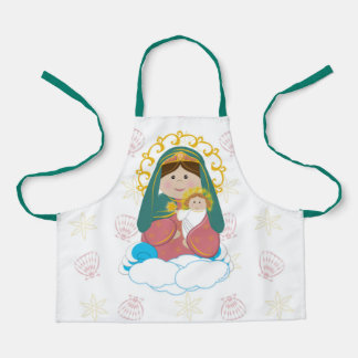 Delantal Estrella del mar de Nuestra Señora