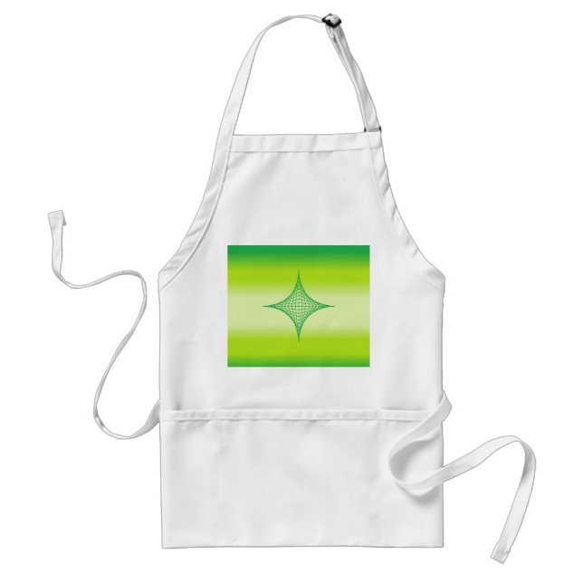 Delantal Estrella verde (Frente)