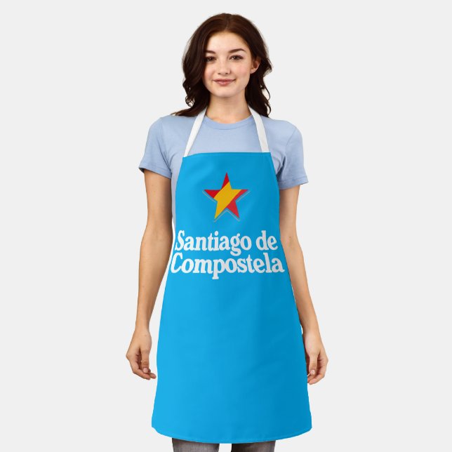 Delantal Estrellas de España – Santiago de Compostela (Gastado)
