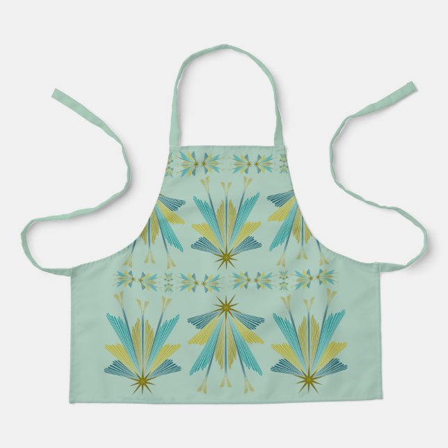 Delantal Estrellas de hadas Pistachio Apron pequeño (Anverso)