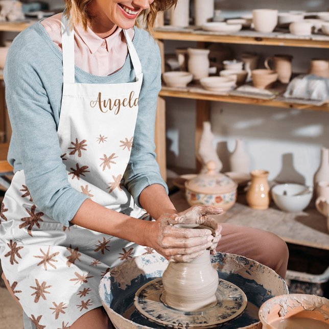 Delantal Estrellas metálicas - cobre (Subido por el creador)