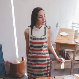 Delantal Estrellas patrióticas