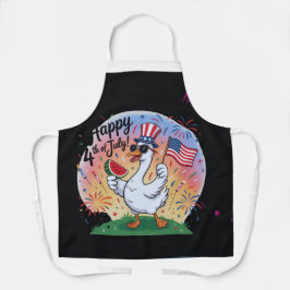 Delantal Estrellas patrióticas y rayas 4 de julio Cocina Ap