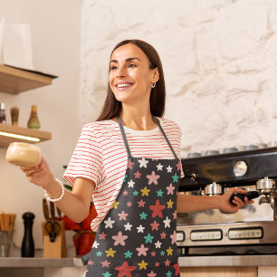 Delantal Estrellas simétricas