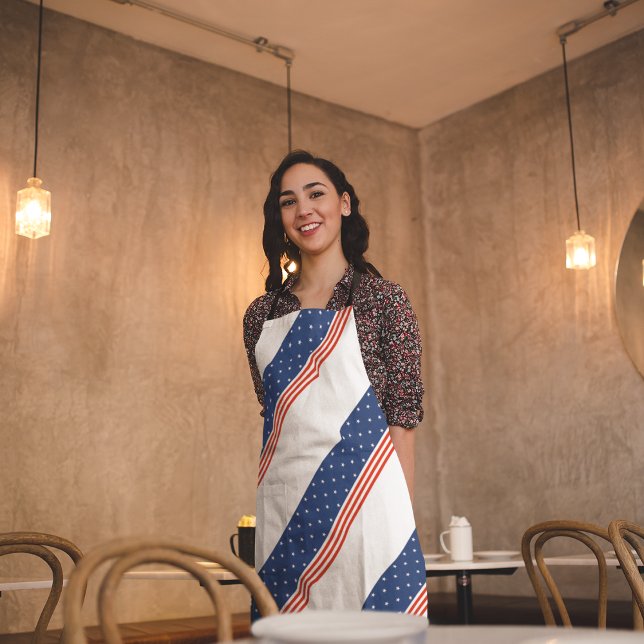 Delantal Estrellas y rayas (Subido por el creador)