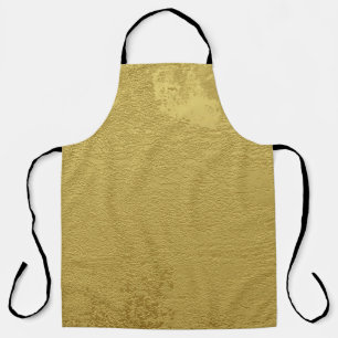 Delantal Estructura de fondo textura oro