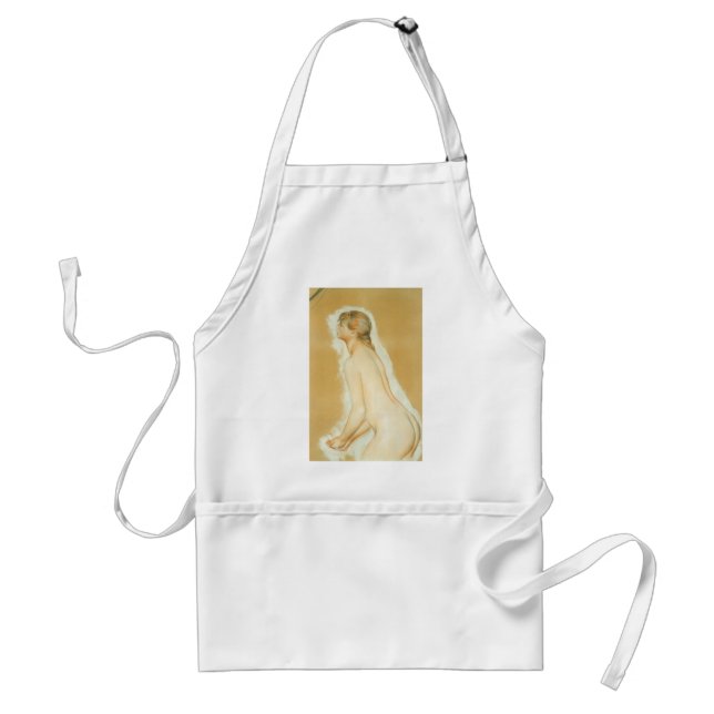 Delantal Estudio para "Las grandes madres" de Pierre Renoir (Frente)