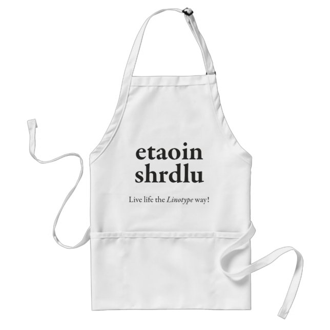 Delantal Etaoin Apron (Frente)