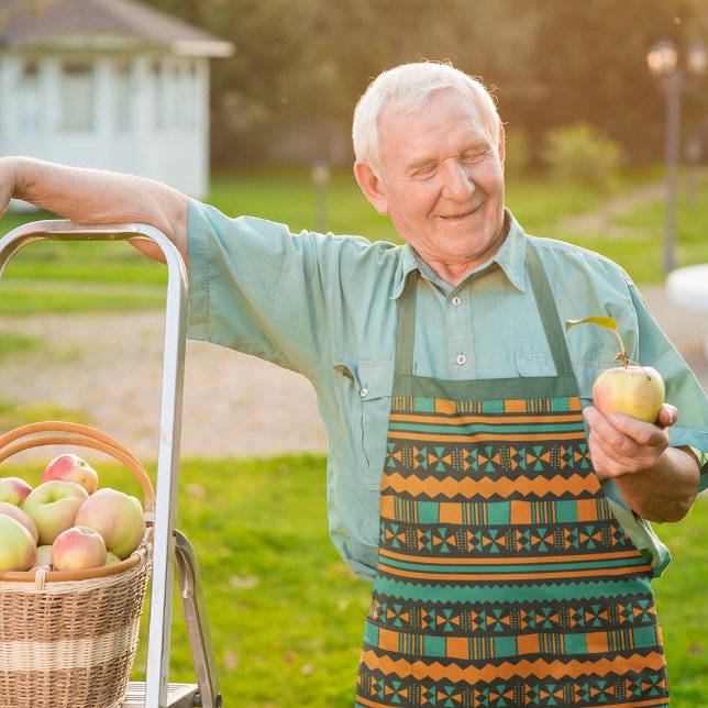 Delantal Étnica verde azteca (Subido por el creador)