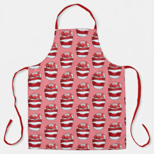 Delantal Eton Mess Strawberry Meringue Reino Unido Postre b