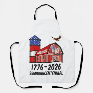 Delantal EUA Semiquincentenario 250 Aniversario 1776-2026