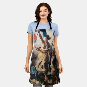 Delantal Eugene Delacroix - La Libertad Guiando al Pueblo