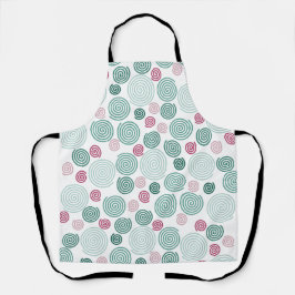 Delantal Evergreen Swirl (Pattern)