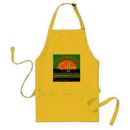 Delantal Excelorator Funny Coffee Retro Art Apron