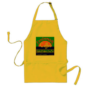 Delantal Excelorator Funny Coffee Retro Art Apron